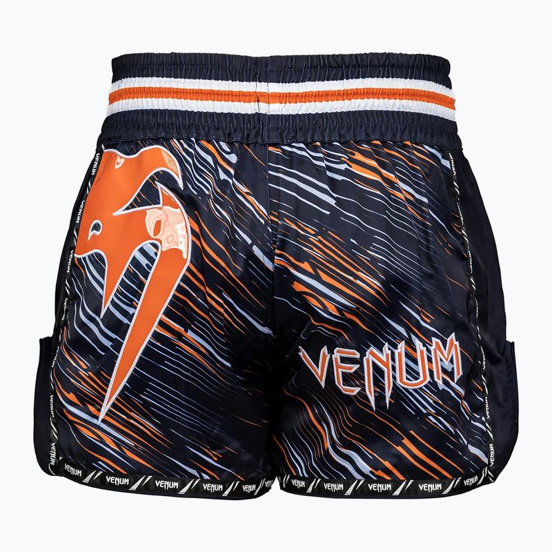 Venum Giant Муай тай тренировъчни шорти оранжеви 2