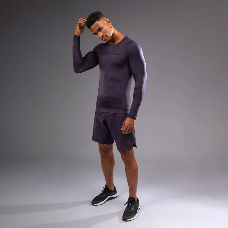 Мъжки рашгард с дълъг ръкав Venum G-Fit Air Rashguards deep purple 2