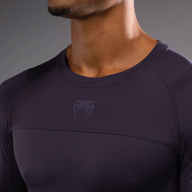 Мъжки предпазни средства Venum G-Fit Air Rashguards с дълъг ръкав deep purple 5