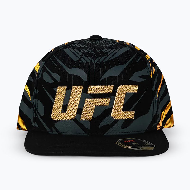 Шапка с козирка Venum UFC Fusion Authentic Fight Night black/yellow 2