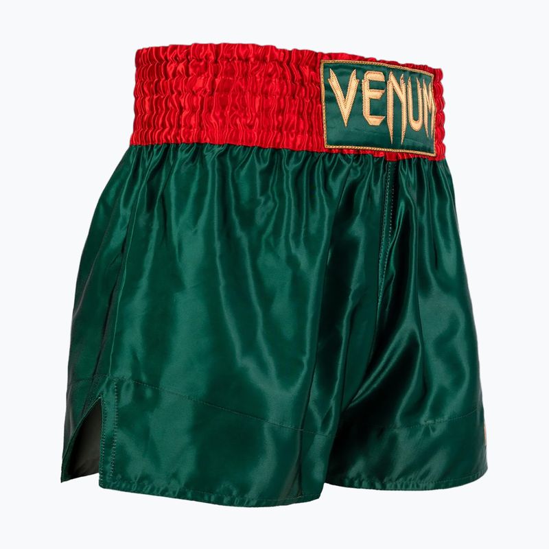 Venum Classic Muay Thai дълбоко горско зелено мъжки шорти за тренировка 4