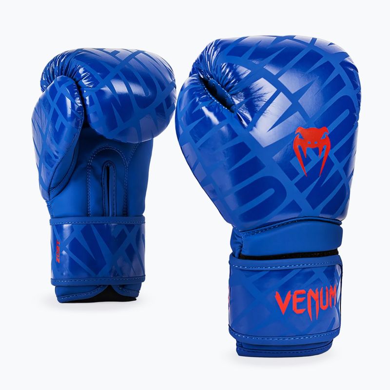 Боксови ръкавици Venum Contender 1.5 XT Boxing синьо 2