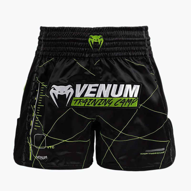 Venum Training Camp 4.0 мъжки шорти за тренировка черно/нео зелено
