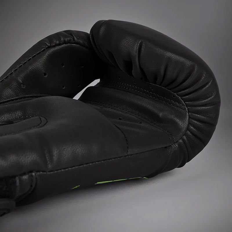 Боксови ръкавици Venum Training Camp 4.0 black/neo green 4