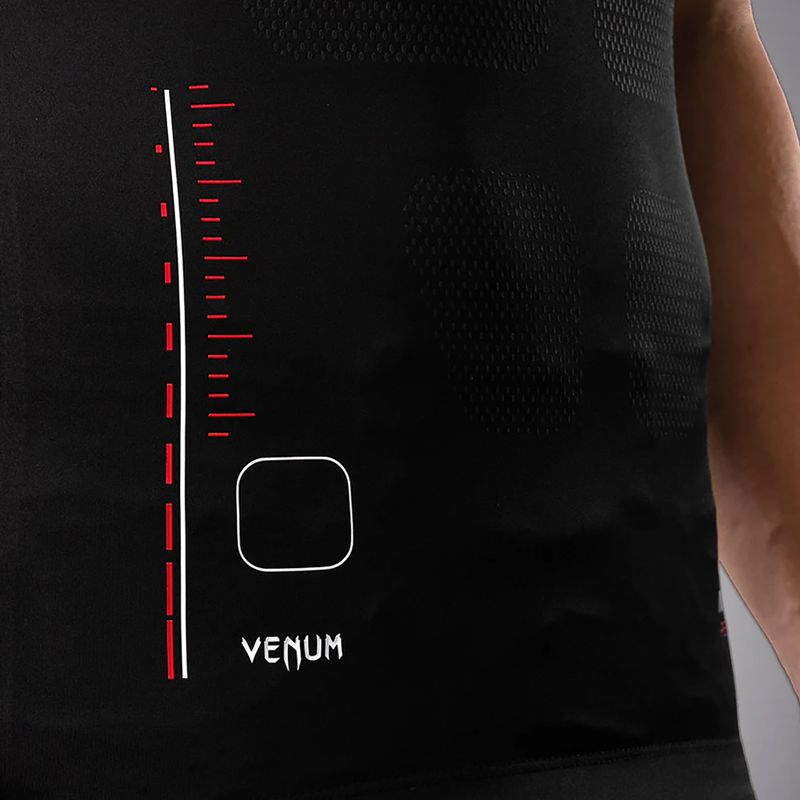 Мъжка тренировъчна тениска Venum Tactical XT 05522 Rashguards black/fire red 6