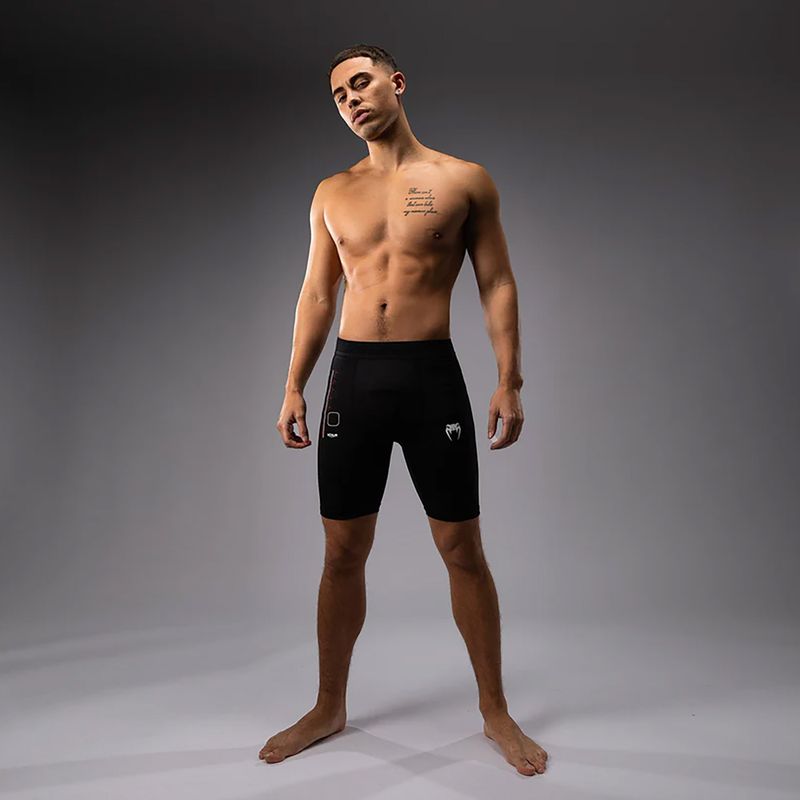 Venum Tactical XT Vale Tudo мъжки шорти за тренировка черно/огнено червено 2