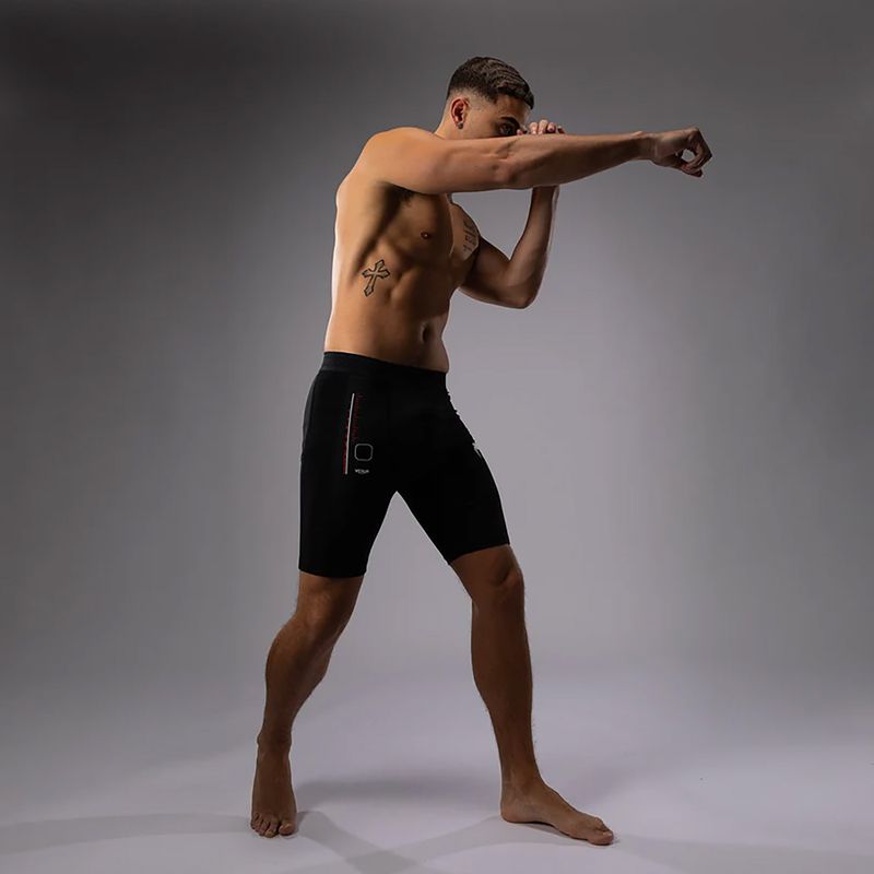 Venum Tactical XT Vale Tudo мъжки шорти за тренировка черно/огнено червено 5