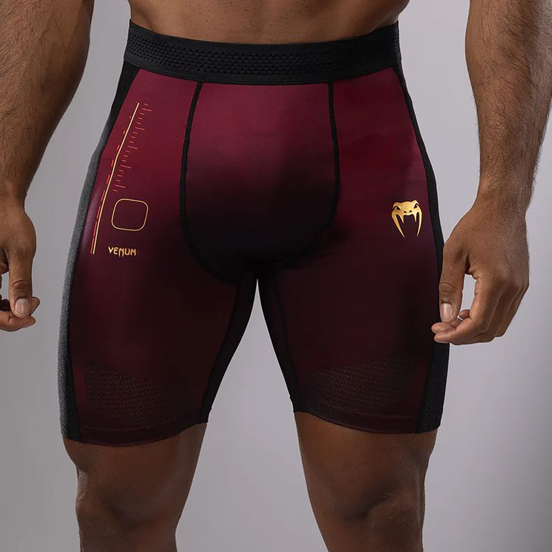 Мъжки шорти за тренировка Venum Tactical XT Vale Tudo черни/бургундско/златни 6