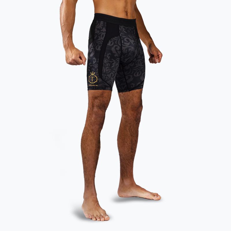 Мъжки шорти за тренировка Venum x Ilia Topuria Unmatched Vale Tudo black/gold 5