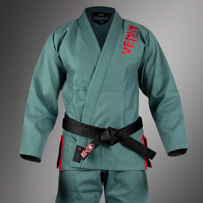 Кимоно GI за бразилско жиу-жицу Venum Contender 3.0 ocean green 3