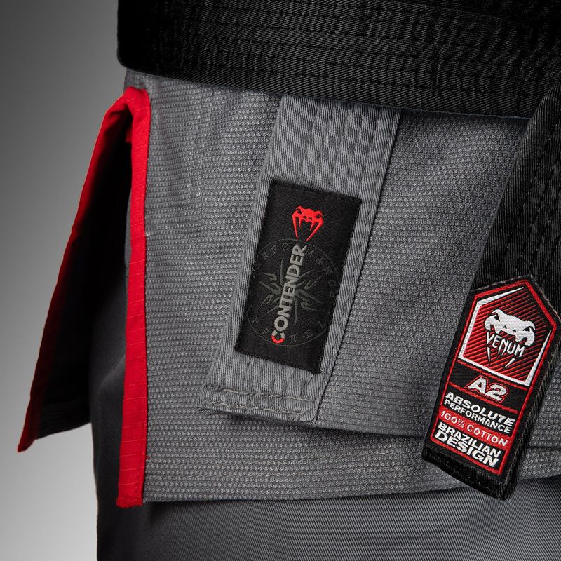 GI за бразилско джу-джицу Venum Contender 3.0 storm grey 6