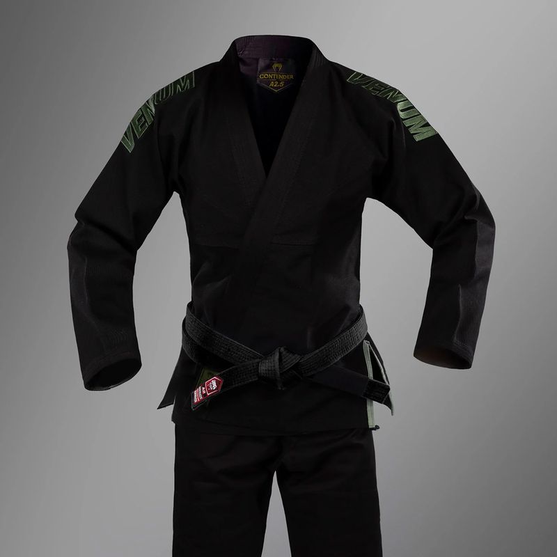 GI за бразилско джу-джицу Venum Contender Evo 2.0 черен 2