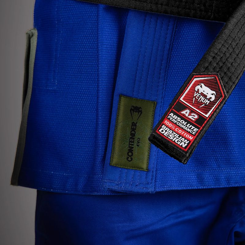 GI за бразилско джу-джицу Venum Contender Evo 2.0 кралско синьо 6