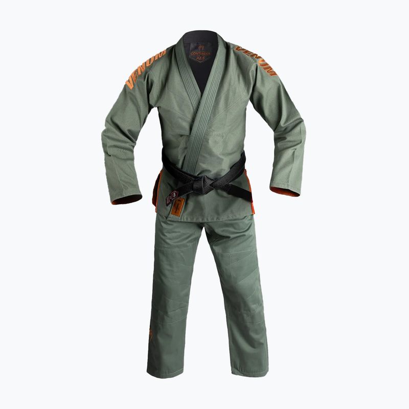GI за бразилско джу-джицу Venum Contender Evo 2.0 дълбока горска зеленина
