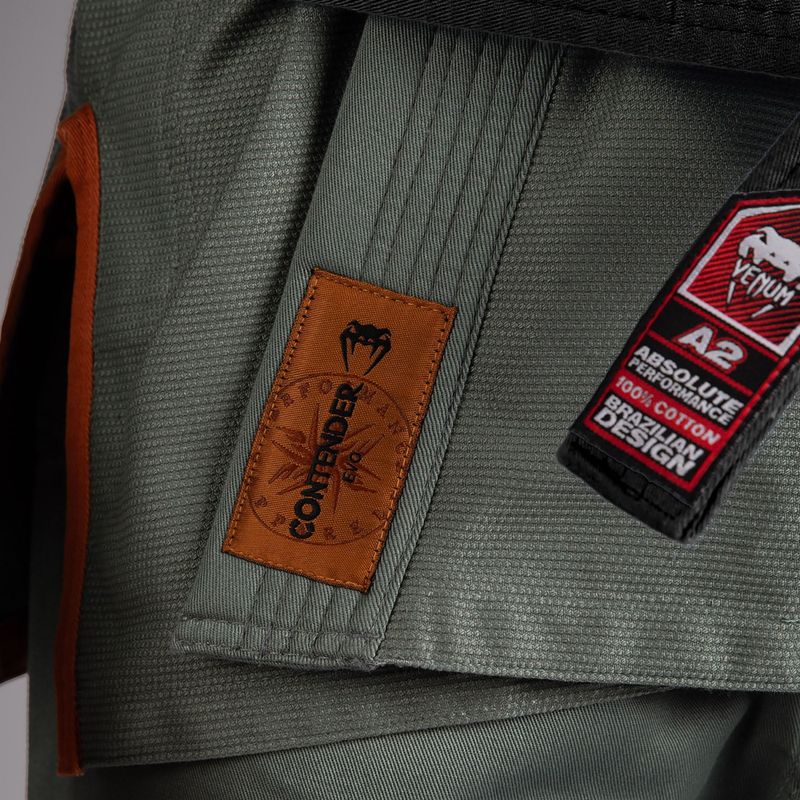 GI за бразилско джу-джицу Venum Contender Evo 2.0 дълбока горска зеленина 6