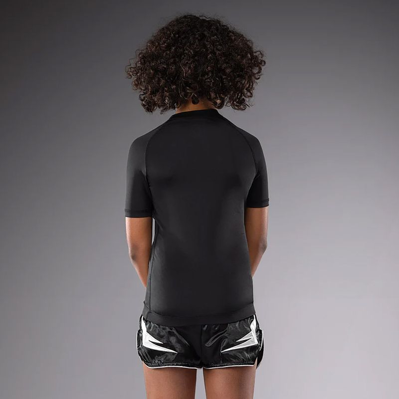 Venum Contender Rashguards Jr детска тренировъчна тениска черна 2