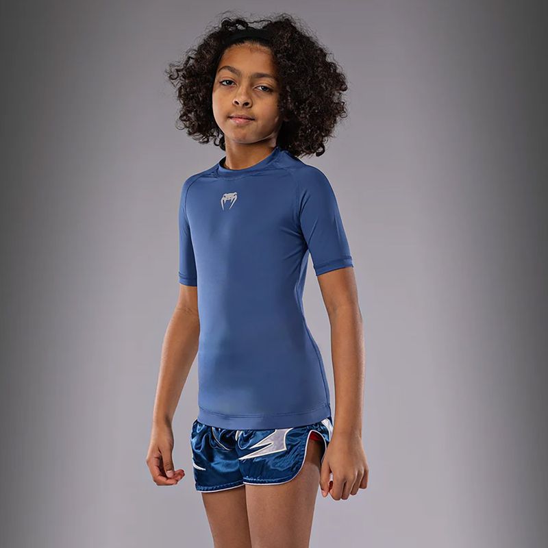 Venum Contender Rashguards Jr детска тренировъчна тениска кралско синьо 3