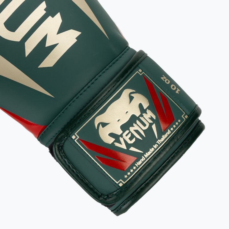 Зелени боксови ръкавици Venum Elite 6