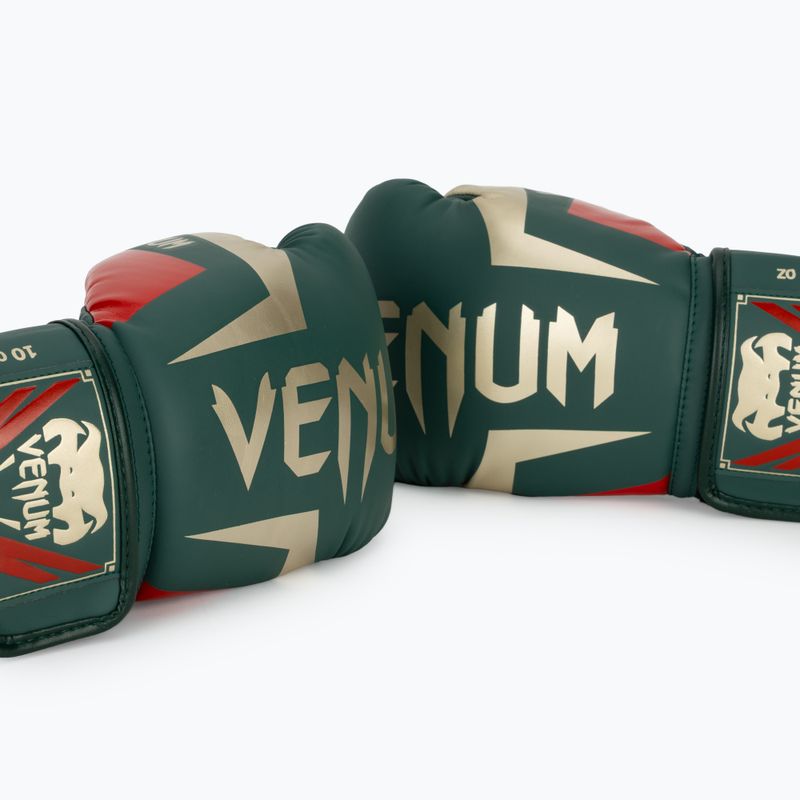 Зелени боксови ръкавици Venum Elite 7