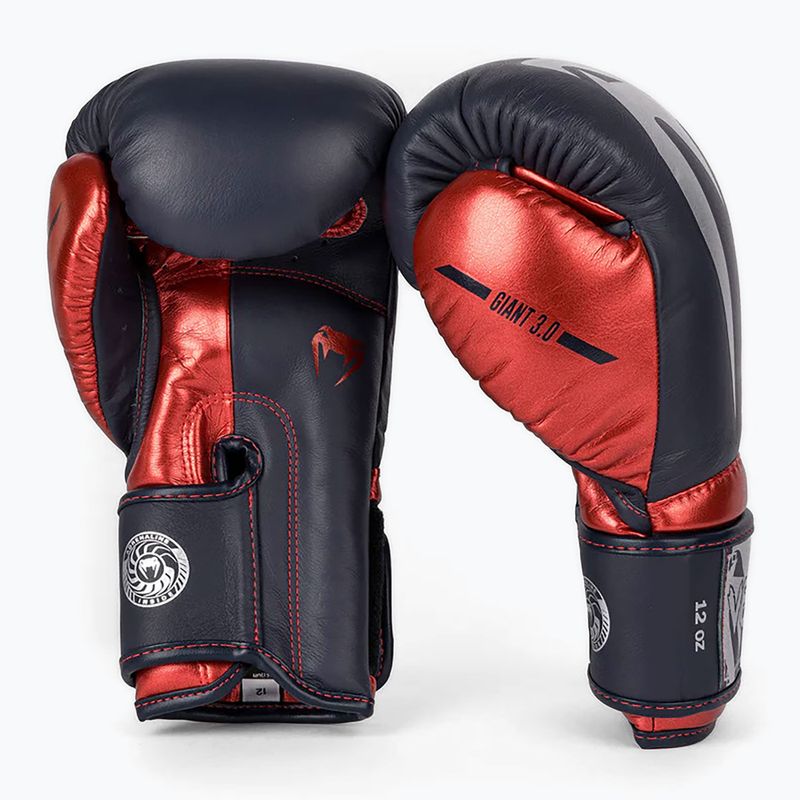 Venum Giant 3.0 боксови ръкавици тъмно синьо/червено