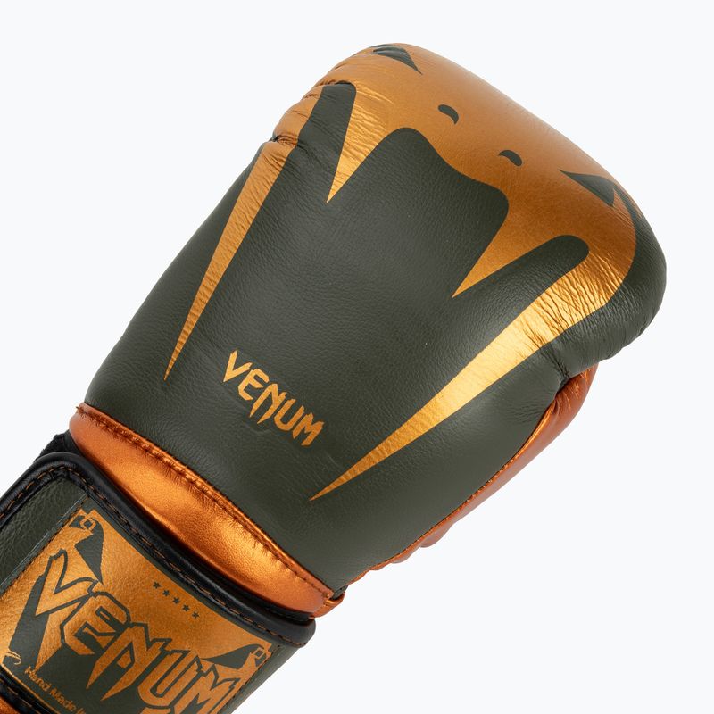 Боксови ръкавици Venum Giant 3.0 каки/бронз 5