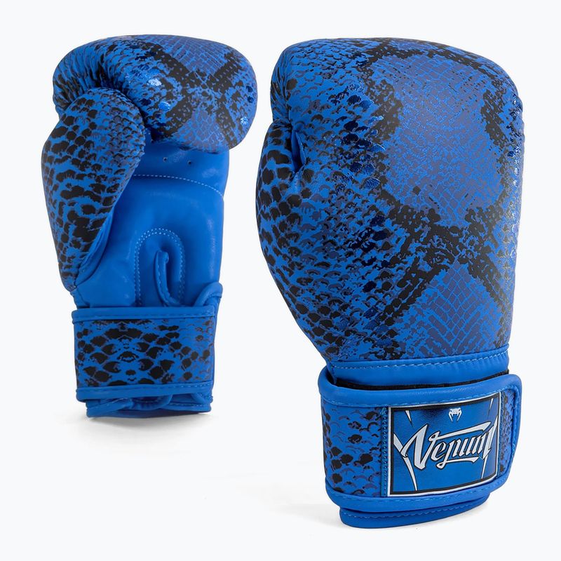 Боксови ръкавици Venum Amazonia ultramarine blue 3