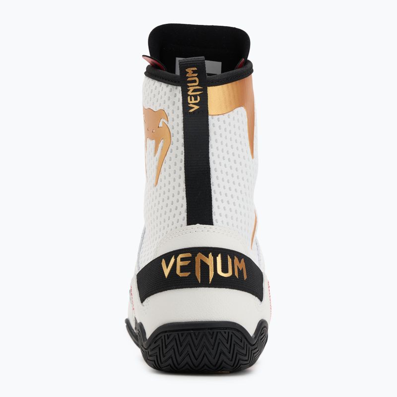 Venum Elite Боксови ботуши лед/злато лого 6