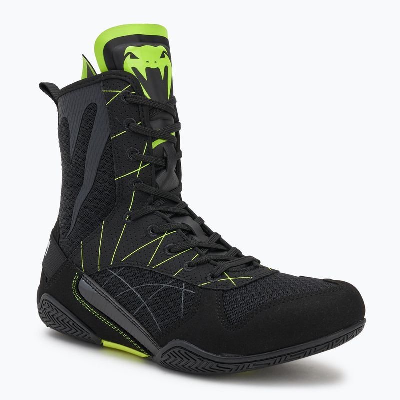 Мъжки боксови обувки Venum Training Camp 4.0 black/neo green