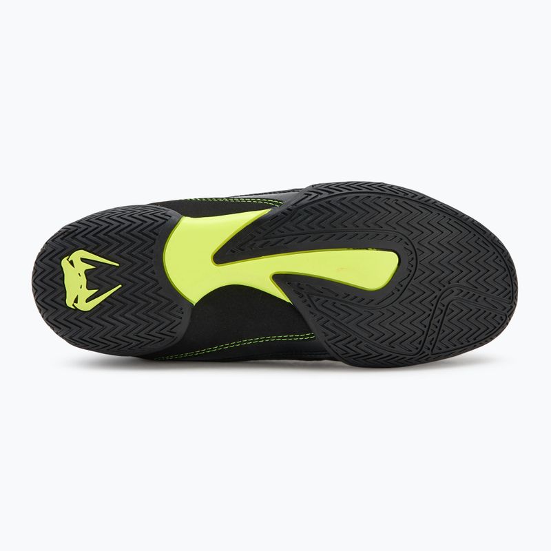 Мъжки боксови обувки Venum Training Camp 4.0 black/neo green 4