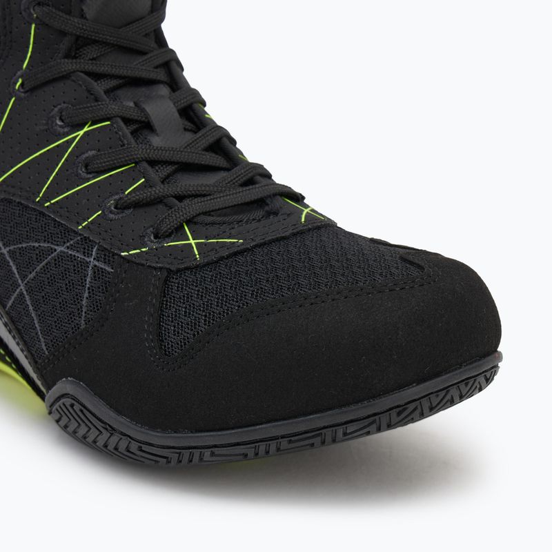 Мъжки боксови обувки Venum Training Camp 4.0 black/neo green 7