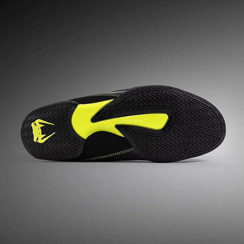 Мъжки боксови обувки Venum Training Camp 4.0 black/neo green 13