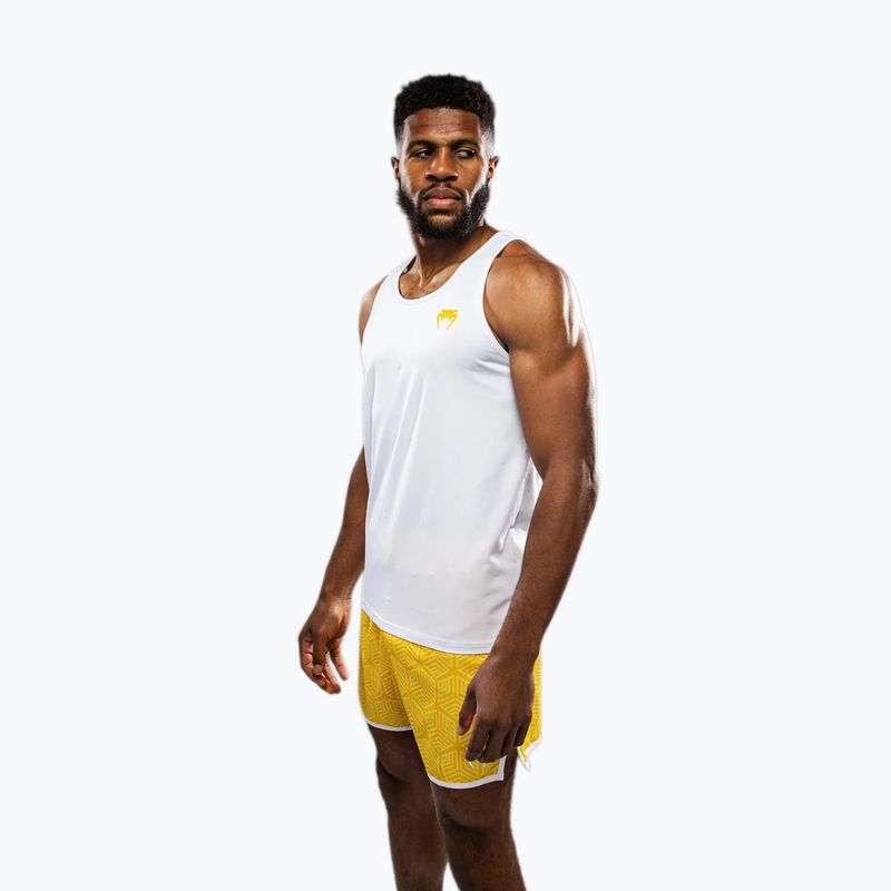 Мъжка тениска за тренировка Venum Octane white/vibrant yellow 4