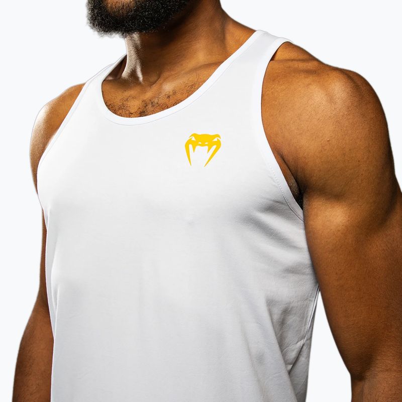 Мъжка тениска за тренировка Venum Octane white/vibrant yellow 5
