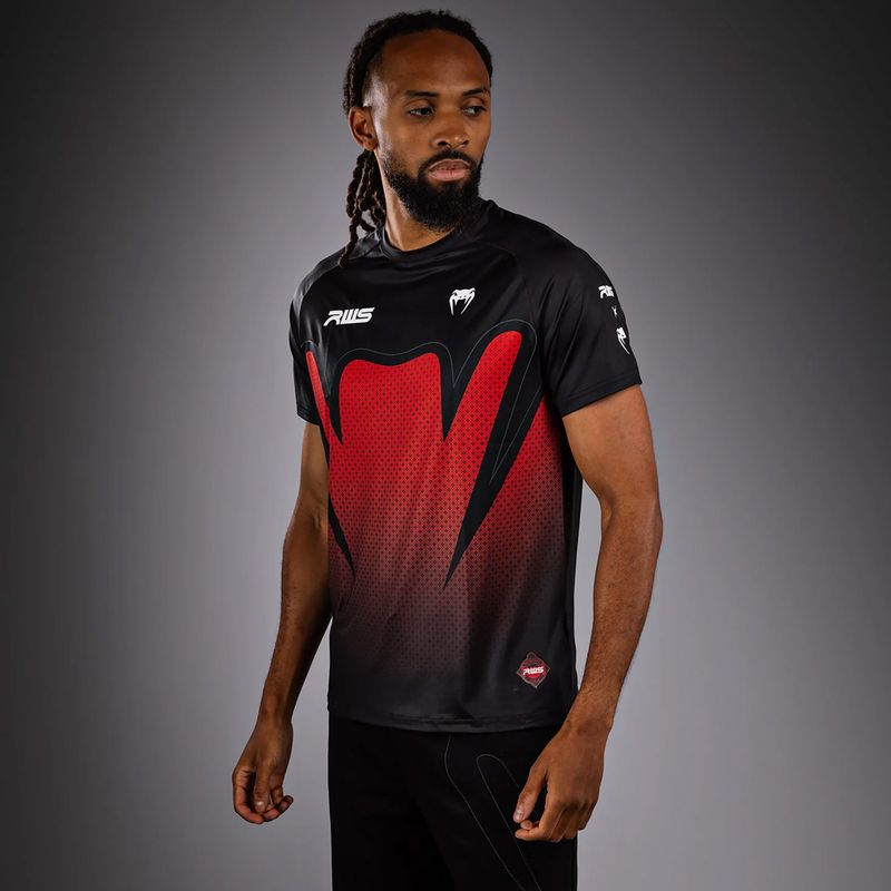 Мъжка тениска Venum x RWS 2.0 Dry-Tech black/red 4