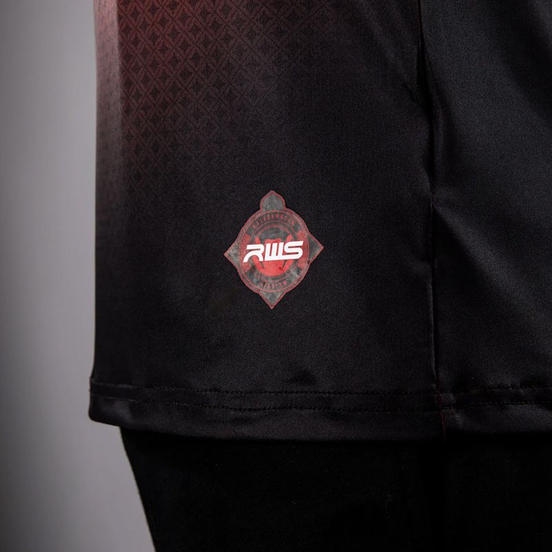 Мъжка тениска Venum x RWS 2.0 Dry-Tech black/red 7