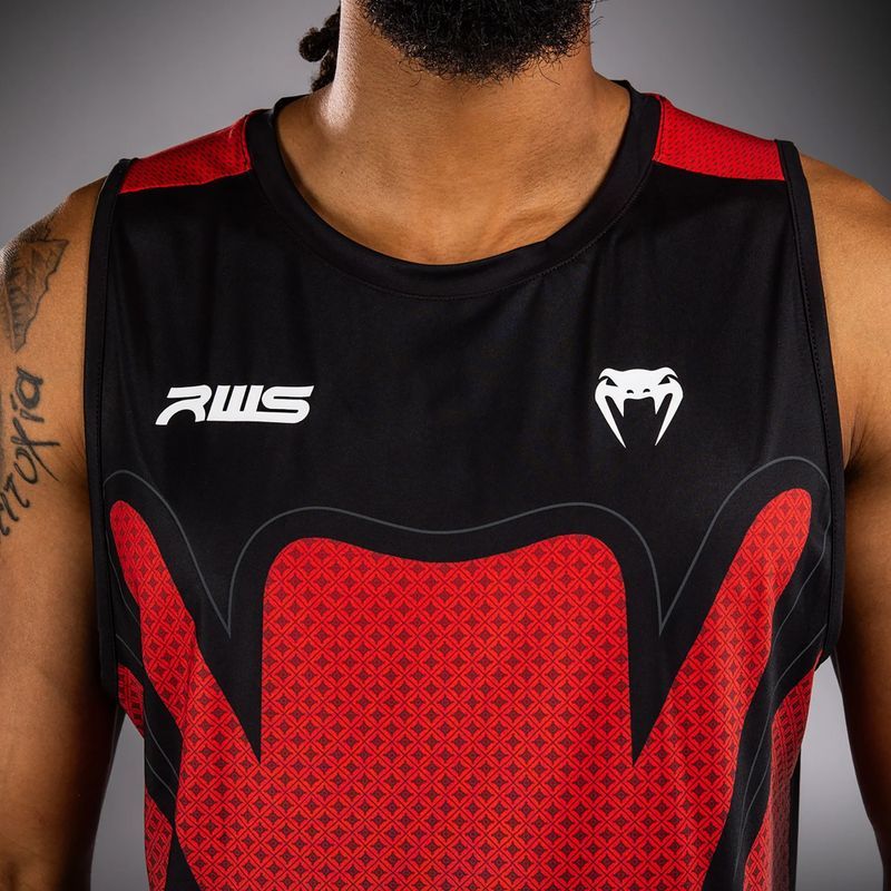 Мъжка тениска Venum x RWS 2.0 Dry-Tech Tank Top black/red 4
