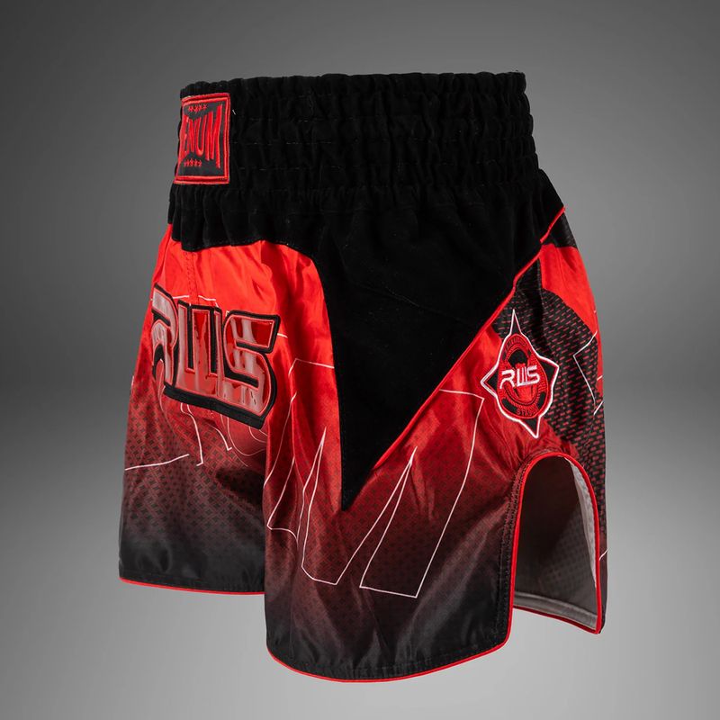 Мъжки шорти за тренировка Venum x RWS 2.0 Muay Thai black/red 2