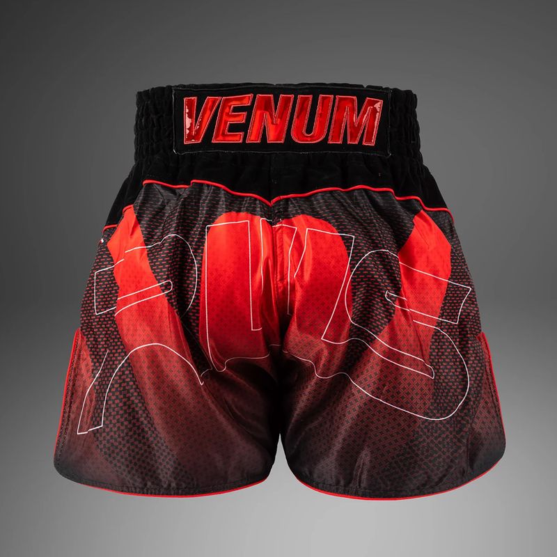 Мъжки шорти за тренировка Venum x RWS 2.0 Muay Thai black/red 3