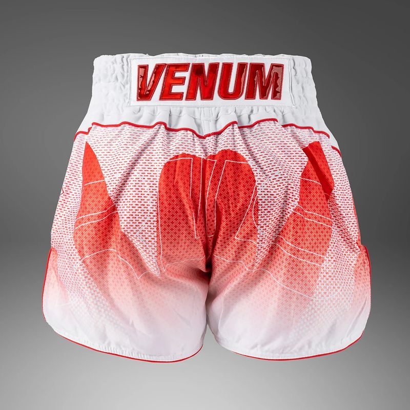 Мъжки шорти за тренировка Venum x RWS 2.0 Muay Thai white/red 2
