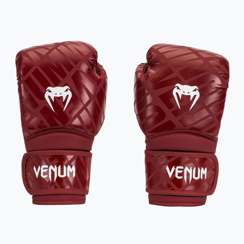 Боксови ръкавици Venum Contender 1.5XT Boxing glossy burgundy 2