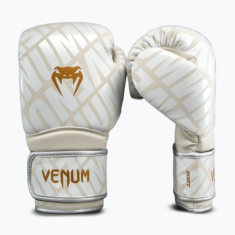 Боксови ръкавици Venum Contender 1.5XT Boxing светлобежово/бяло крем