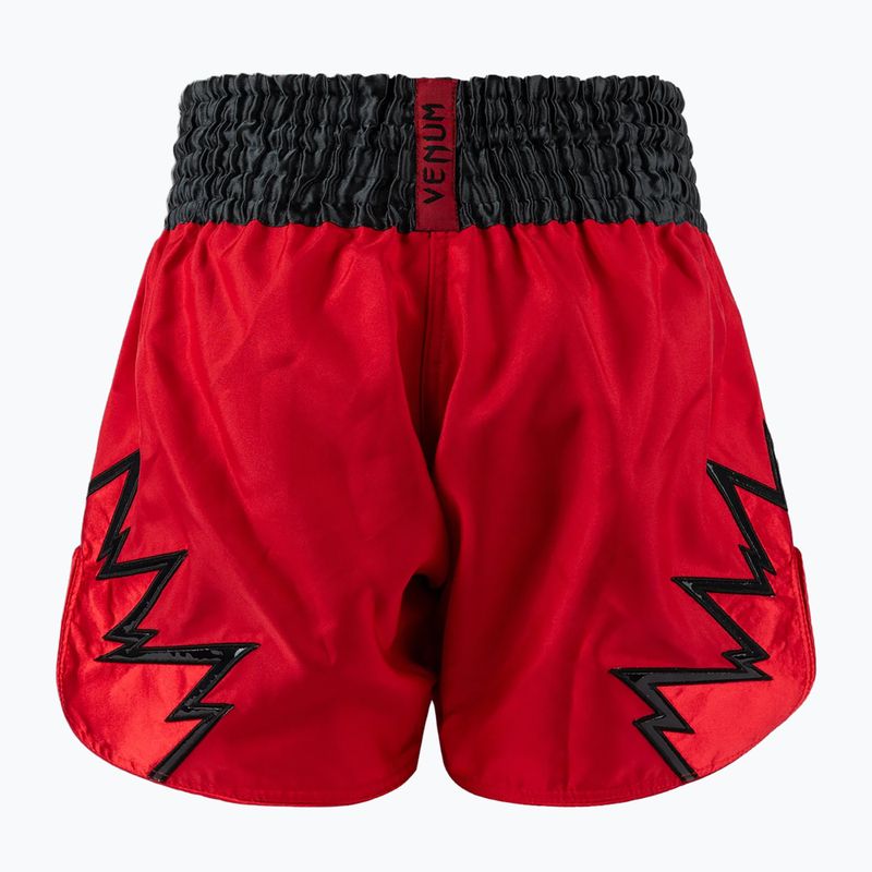 Мъжки шорти за тренировка Venum Inferno Muay Thai red/charcoal grey/black 2