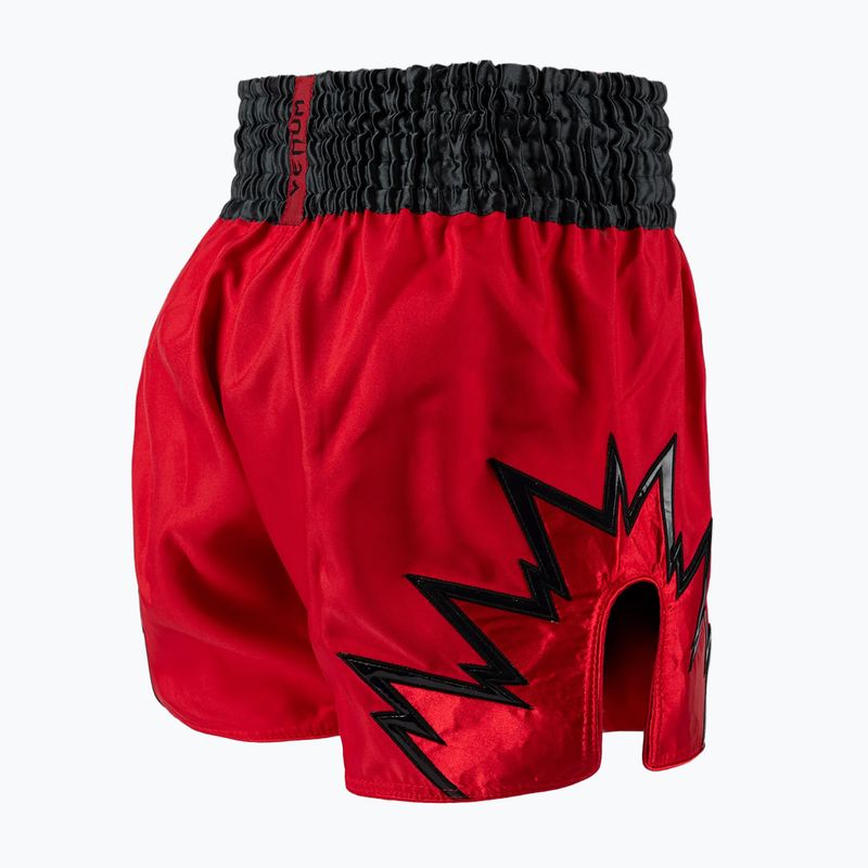 Мъжки шорти за тренировка Venum Inferno Muay Thai red/charcoal grey/black 4