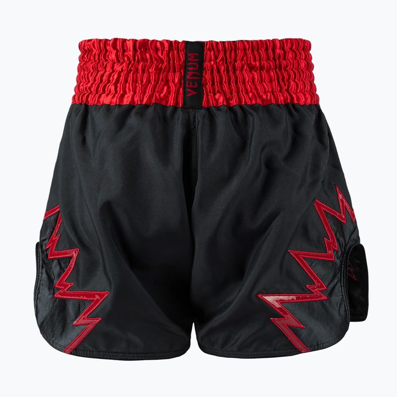 Мъжки шорти за тренировка Venum Inferno Muay Thai charcoal grey/red 2