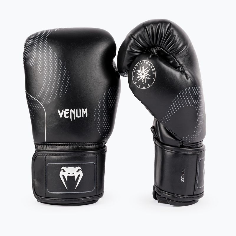 Боксови ръкавици Venum Nexus Boxing black/silver 2