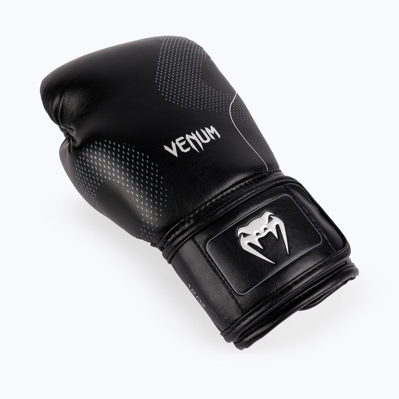 Боксови ръкавици Venum Nexus Boxing black/silver 3