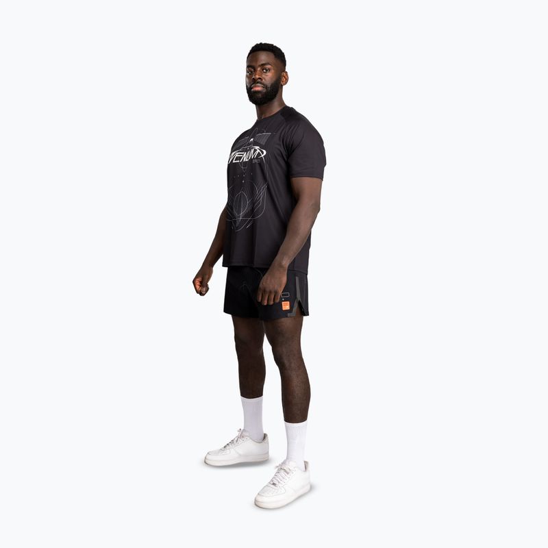 Мъжка тениска Venum Eclipse Dry Tech black/ivory 2