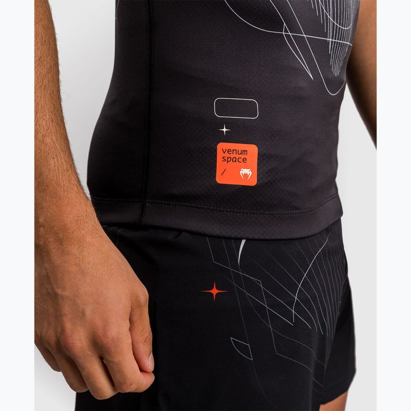 Мъжки рашгард Venum Eclipse Rashguards black/ivory 6