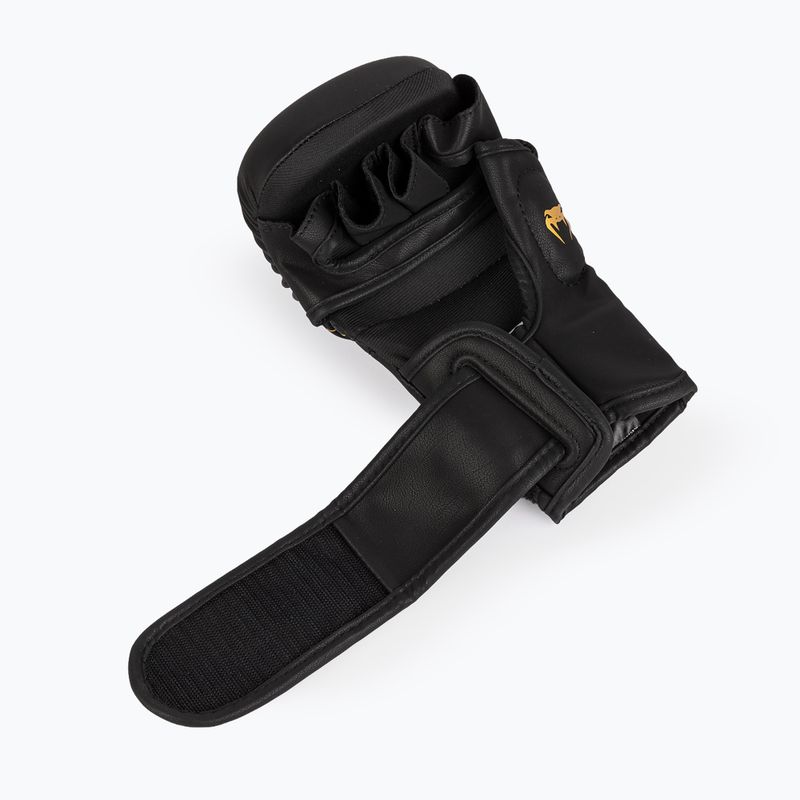 Боксови ръкавици Venum Serpenti Sparring black/silver/gold 5