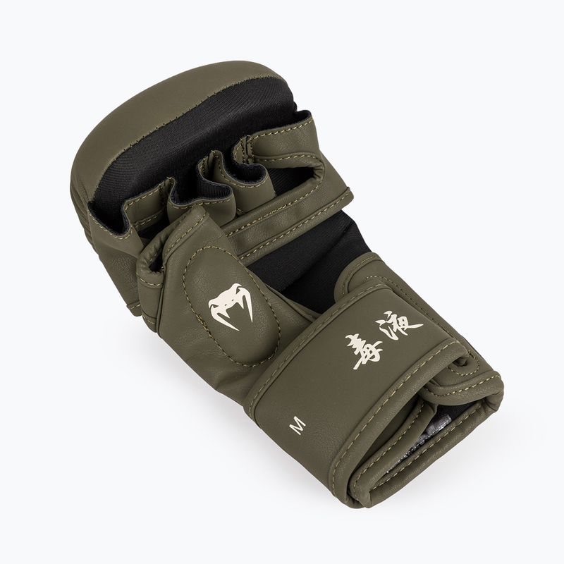 Боксови ръкавици Venum Serpenti Sparring khaki/bronze/ivory 4